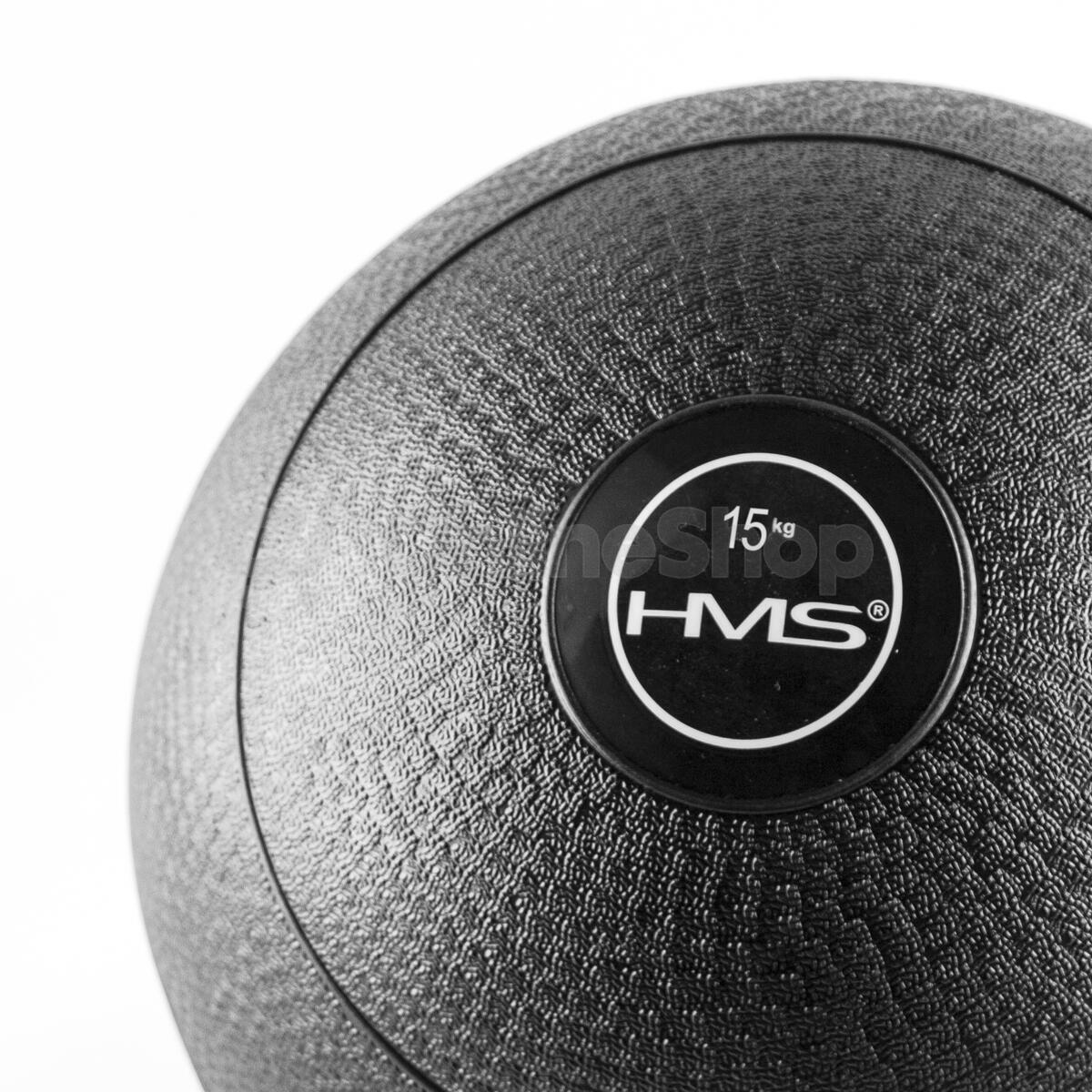 Slam Ball HMS PS15, 15 kg - černá