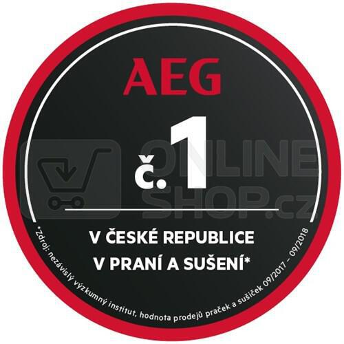SET AEG L6FBG48SC + Sušička AEG AbsoluteCare® T8DBE68SC