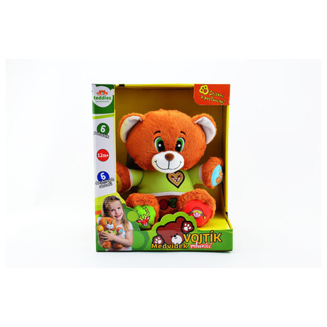 Pohdkov medvd Vojtk Teddies esky mluvc, 30cm