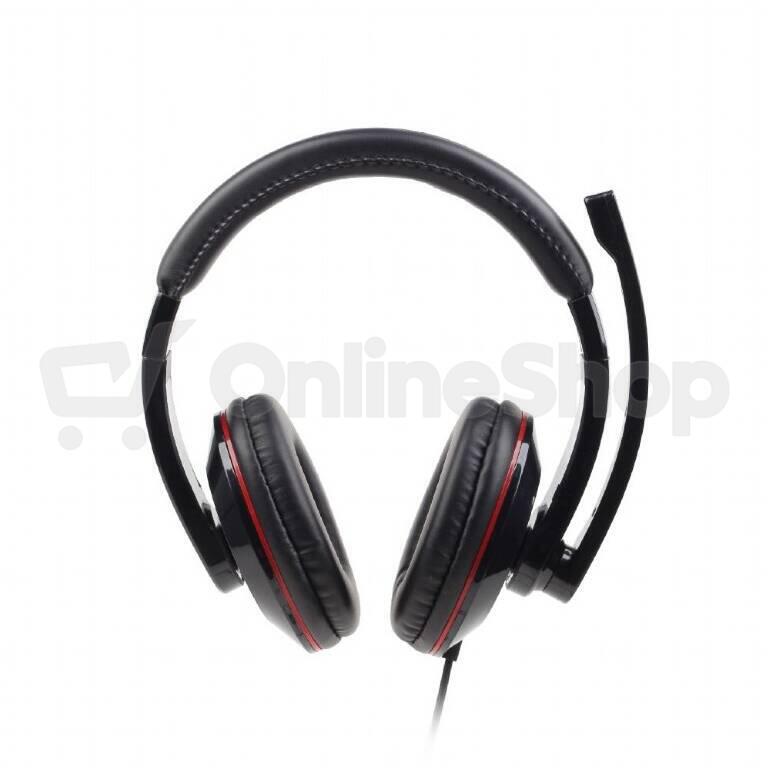 Sluchátka s mik Gembird MHS-001 Gaming black