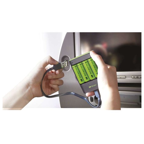 Nabíječka GP U421 USB - GP U421 USB pro AA, AAA (foto 10)