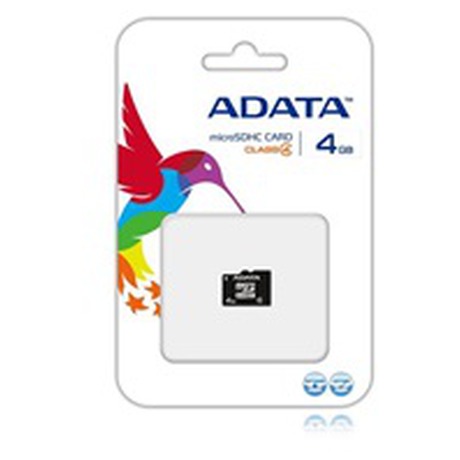 ADATA 4GB MicroSDHC Card Class 4 (foto 1)