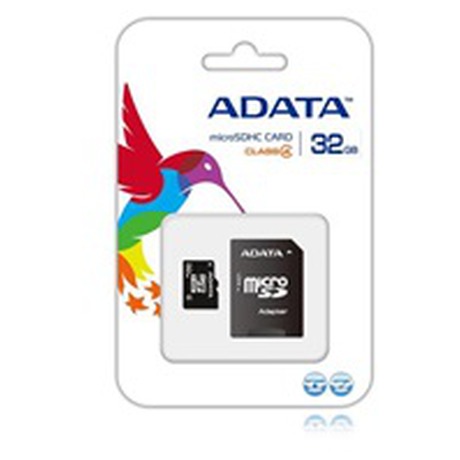 ADATA 32GB MicroSDHC Card with Adaptor Class 4 (foto 1)