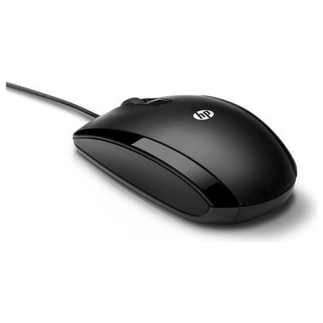 HP X500/Kancelářská/Optická/800 DPI/Drátová USB/Černá (E5E76AA#ABB)
