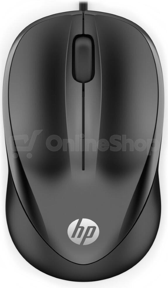 HP Travel Mouse/Cestovní/Optická/1 000 DPI/Drátová USB/Černá (G1K28AA#ABB)