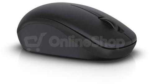 Dell WM126/Cestovní/Optická/1 000 DPI/Bezdrátová USB/Černá (570-AAMH)