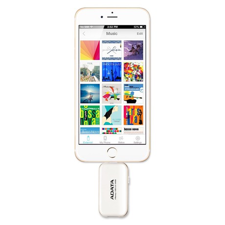 64GB ADATA UE710 USB 3.0  i-memory pro Apple černá
