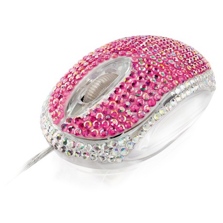 myš TRUST Bling-Bling Mouse - pink/silver - Trust Bling-Bling Mouse -&nbsp;pink/silver (foto 1)
