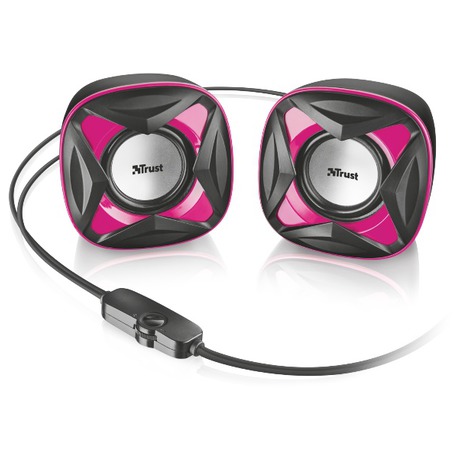 repro TRUST Xilo Compact 2.0 Speaker Set - pink - Trust Xilo Compact 2.0 Speaker Set -&nbsp;pink (foto 1)