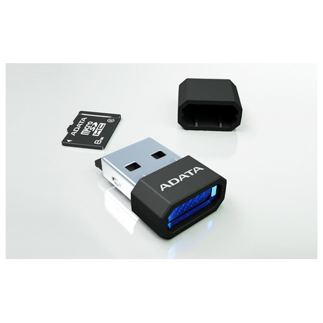 ADATA 64GB MicroSDXC Card+USB micro readerClass 10 (AUSDX64GUICL10-RM3BKBL)
