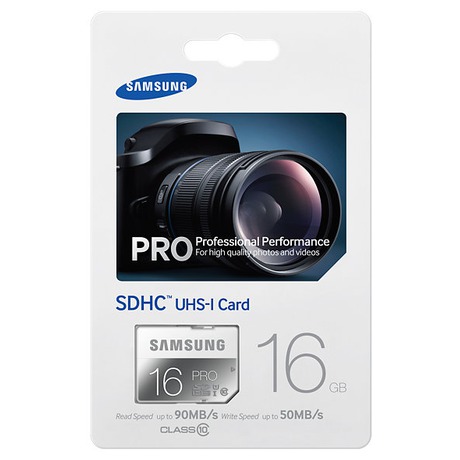 Micro SDHC 16GB Samsung Class 10 PRO - Samsung Class 10&nbsp;PRO (foto 2)