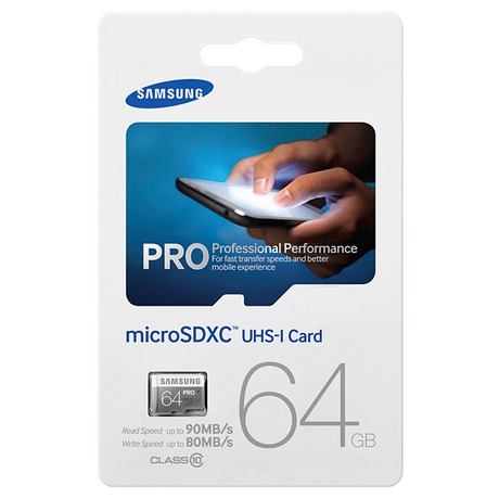 Micro SDXC 64GB Samsung Class 10 PRO - Samsung Class 10&nbsp;PRO (foto 2)
