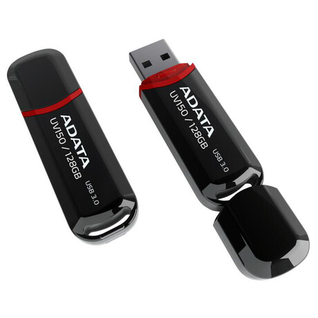 ADATA UV150/128GB/USB 3.2/USB-A/Černá (foto 1)