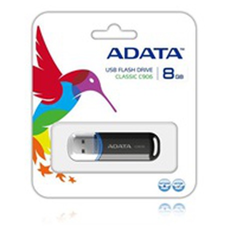 ADATA USB C906 8GB Black (foto 1)