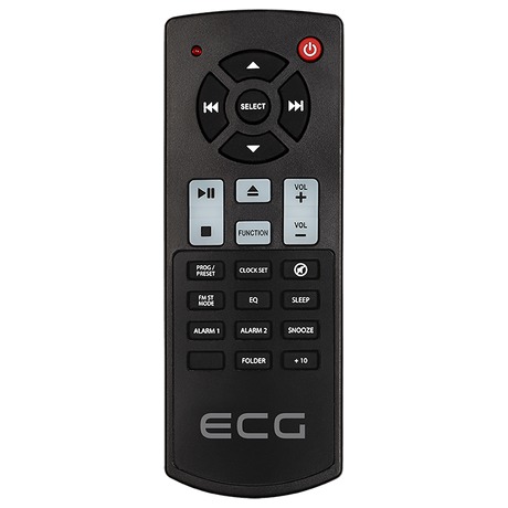 Mikrosystém ECG XMS 1111 U Černý