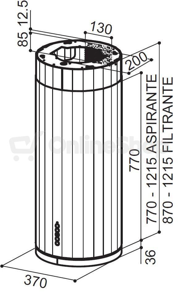 CORINTHIA ISOLA EV8 DG MATT/C A37 Faber