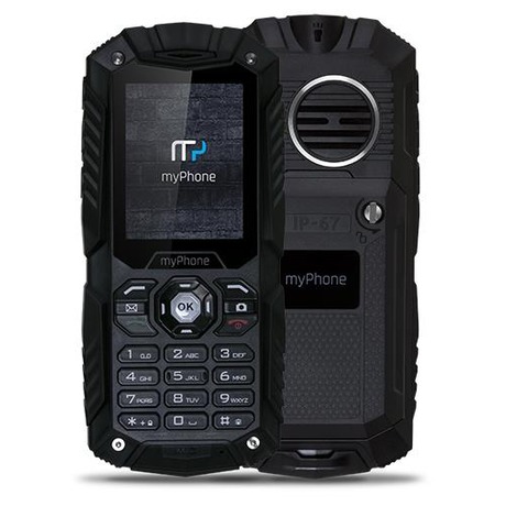 Mobilní telefon myPhone HAMMER PLUS Dual SIM - černý - myPhone HAMMER PLUS Dual SIM -&nbsp;černý (foto 2)