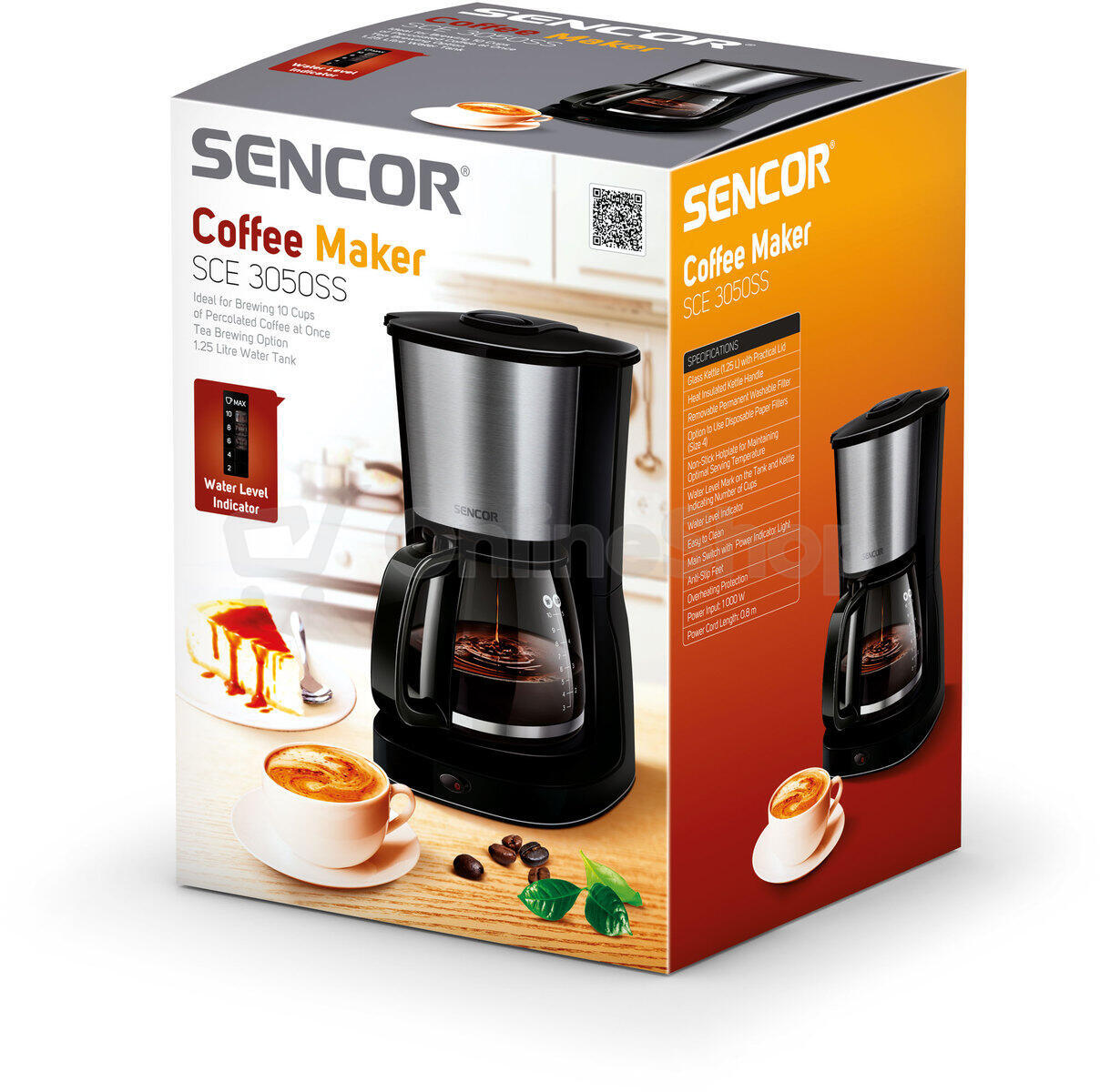 Kávovar Sencor SCE 3050SS