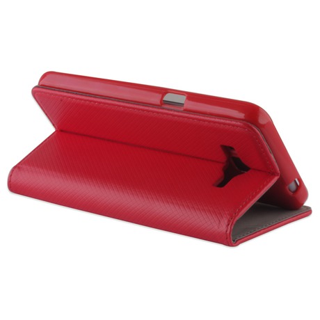 Pouzdro s magnetem  iPhone 5/5S/5se red - Pouzdro s&nbsp;magnetem  iPhone 5/5S/SE red (foto 2)