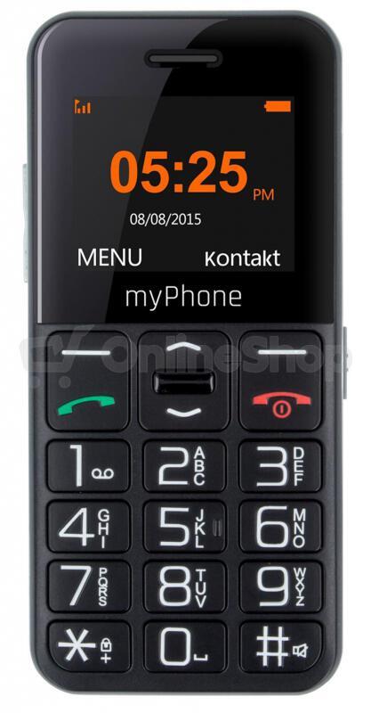 Telefon myPhone Halo Easy Senior černý