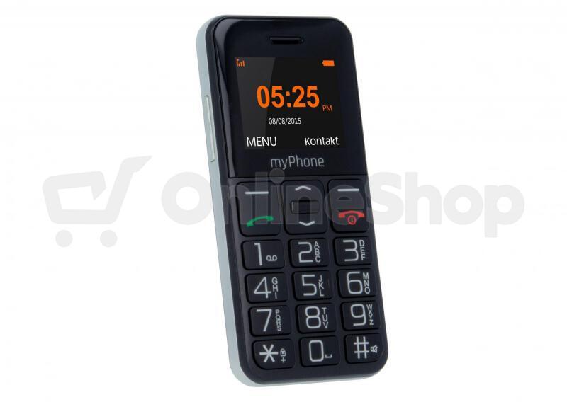 Telefon myPhone Halo Easy Senior černý