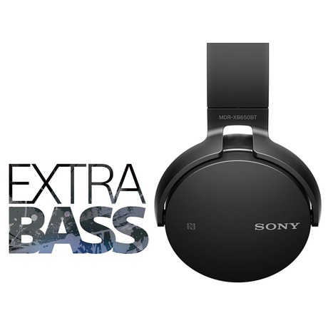 Sluchátka Sony MDRXB650BTB.CE7 - černá - Sony MDR-XB650BT -&nbsp;černá (foto 3)