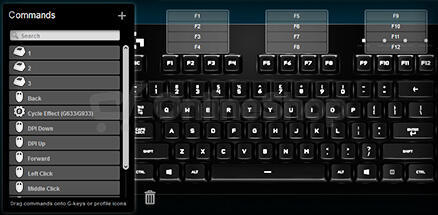 PC klávesnice LOGITECH G213 Prodigy Gaming podsvícená