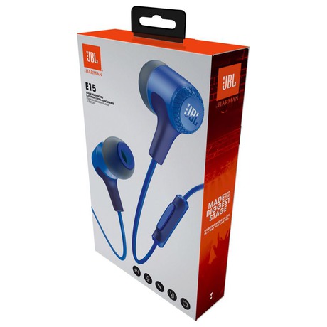 Sluchátka JBL E15 - modrá