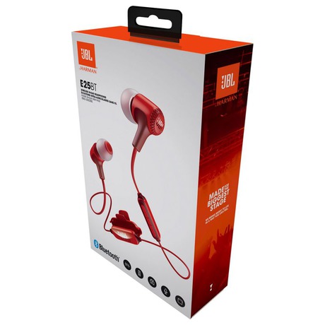 Sluchátka JBL E25BT - červená