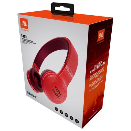 Sluchátka JBL E45BT - červená - JBL E45BT -&nbsp;červená (foto 6)