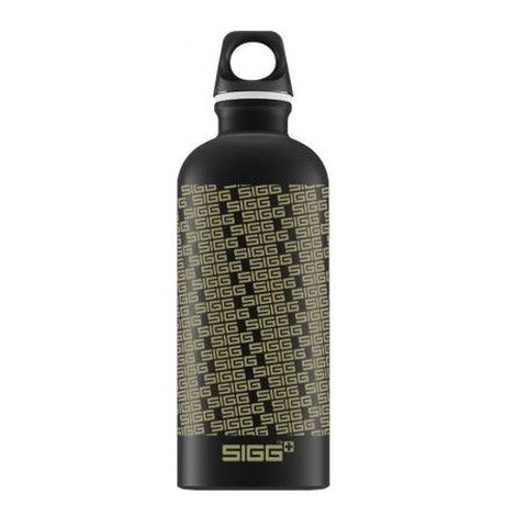 Láhev na pití Sigg Logo Repeat, 0.6L - černá - Sigg Logo Repeat, 0.6L -&nbsp;černá (foto 2)