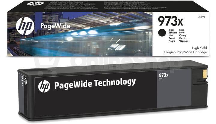 HP 973X černá inkoustová kazeta, L0S07AE
