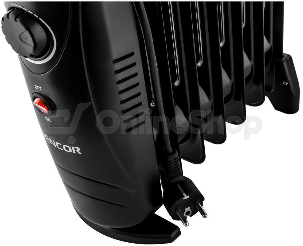 Olejový radiátor Sencor SOH 2107BK