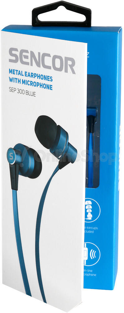 Sluchátka do uší Sencor SEP 300 MIC