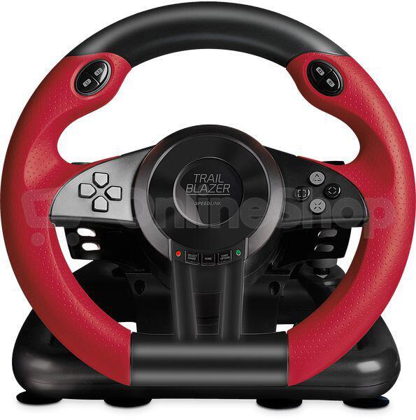 TRAILBLAZER Racing Wheel for PS4/Xbox One/PS3 (SL-450500-BK)
