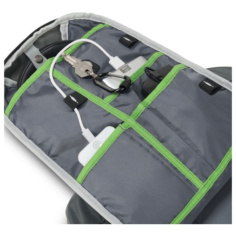 Dicota Backpack Active 14-15.6 grey/lime (foto 4)