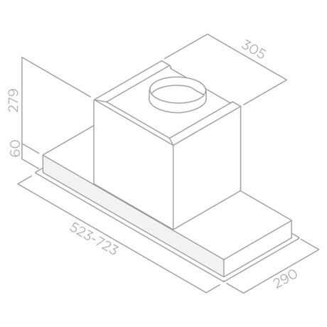 ELICA HIDDEN 2.0 IX/A/72 (foto 5)