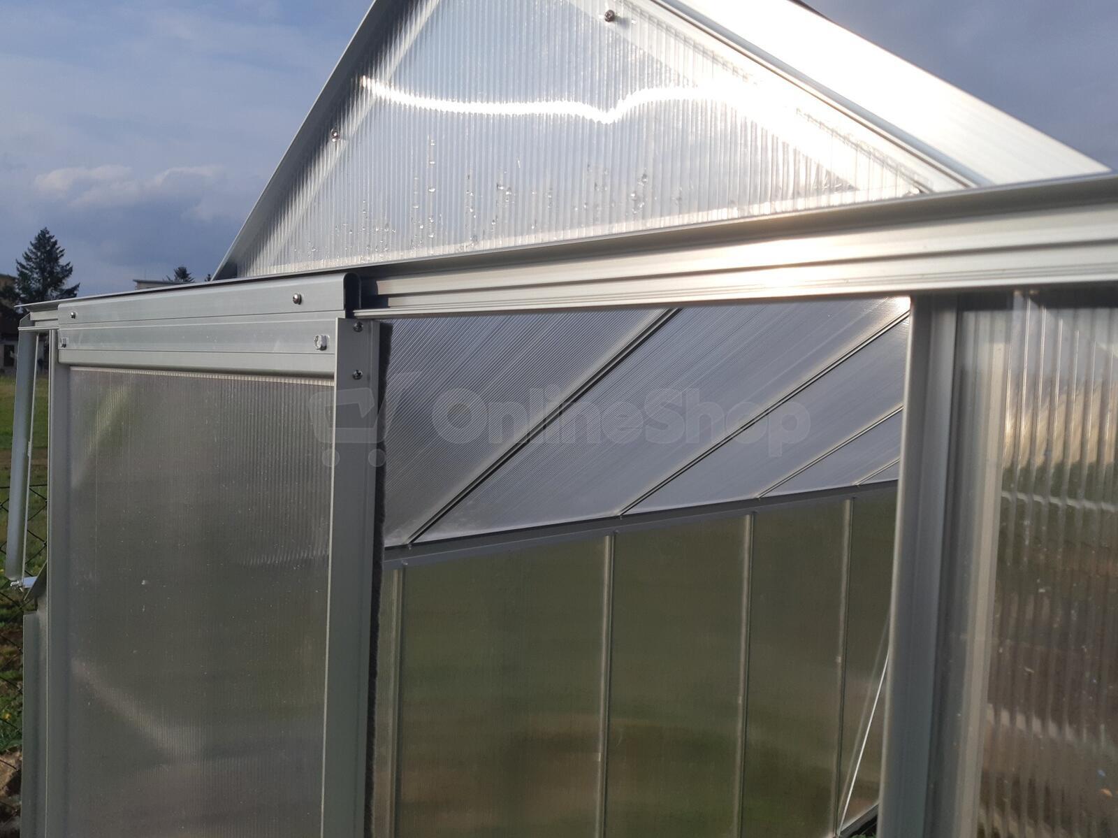 Skleník VITAVIA TARGET 6200 PC 4 mm stříbrný