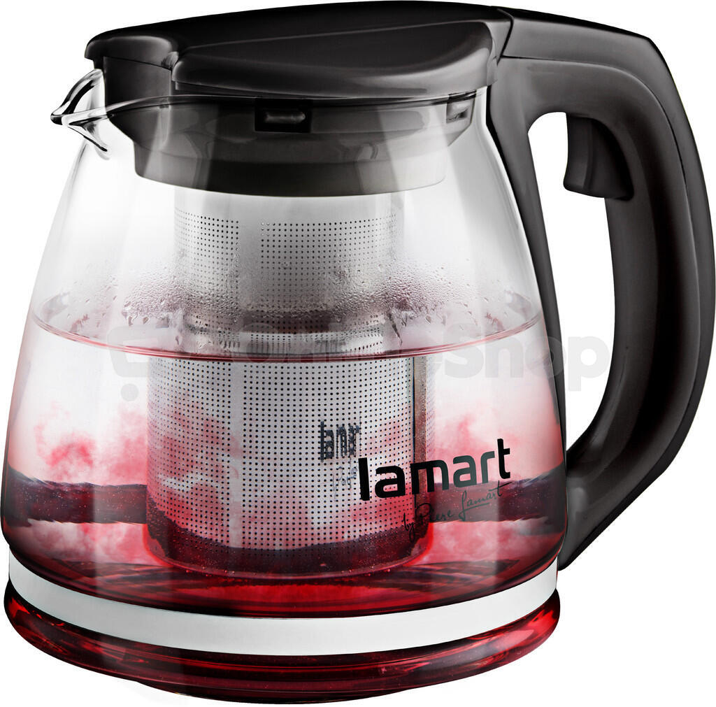 Konvice Lamart LT7025 KONVICE 1,1L ČERNÁ VERRE