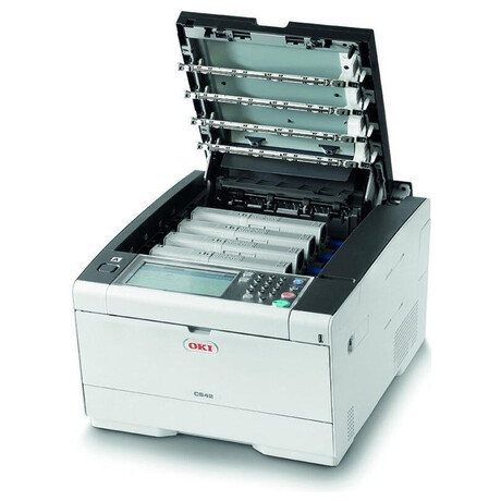 OKI C542dn A4, 30/30ppm, 1200dpi, USB, LAN (foto 2)