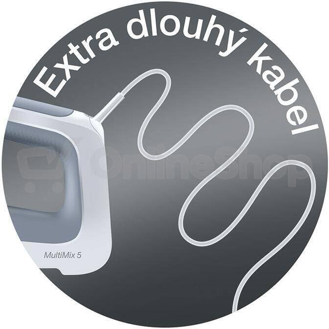 Ruční šlehač Braun MultiMix 5 HM 5137WH