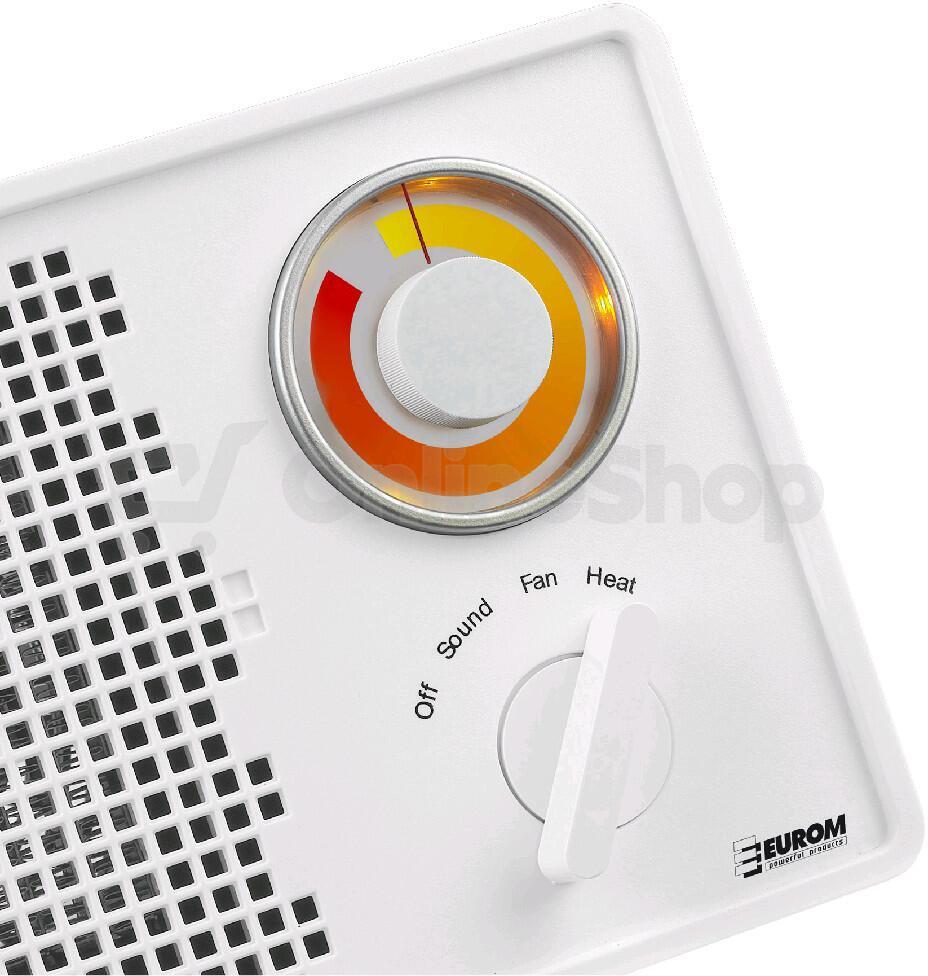 Teplovzdušný keramický ventilátor EUROM HEAT-BOOST 1500