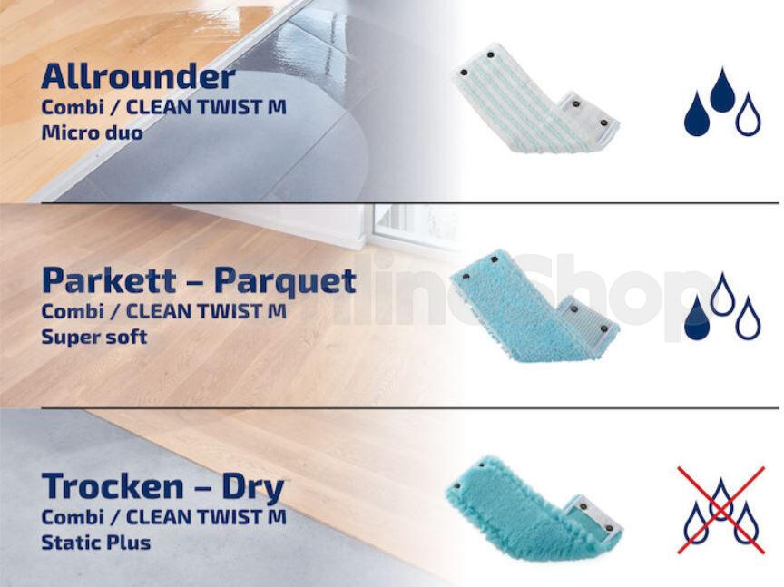 Náhrada k mopu TWIST Extra soft LEIFHEIT