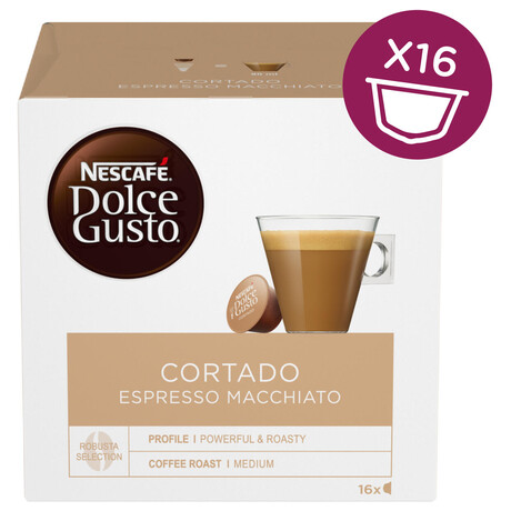 NESCAFÉ® Dolce Gusto® Cortado kávové kapsle 16 ks