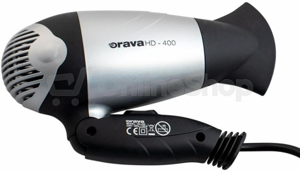 Cestovní fén 1 100 W Orava (HD-400 S)