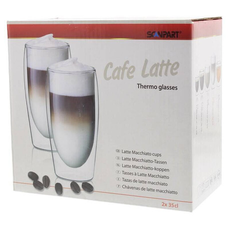 ScanPart Caffe Latte termo skleniky 350ml