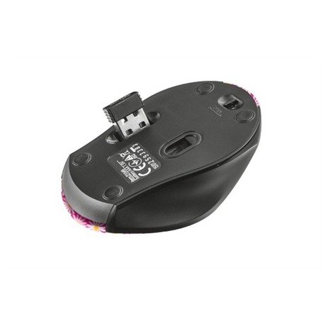 Trust Oni Wireless Micro Mouse -&nbsp;pink flower (foto 2)
