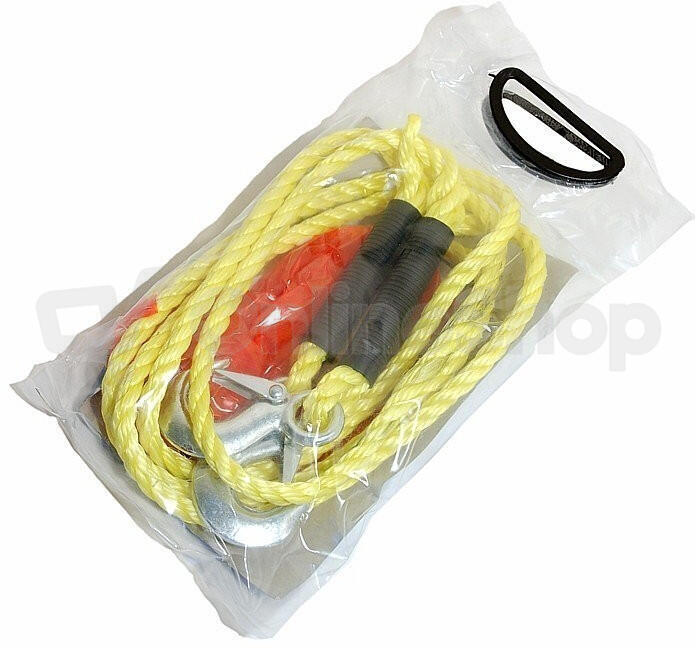 Lano tažné 1800kg s karabinami COMPASS 01231