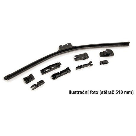 Stěrač FLAT MULTI 550mm - 8 adaptérů COMPASS
