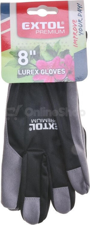 Rukavice pracovní LUREX, 8", velikost 8" EXTOL-PREMIUM